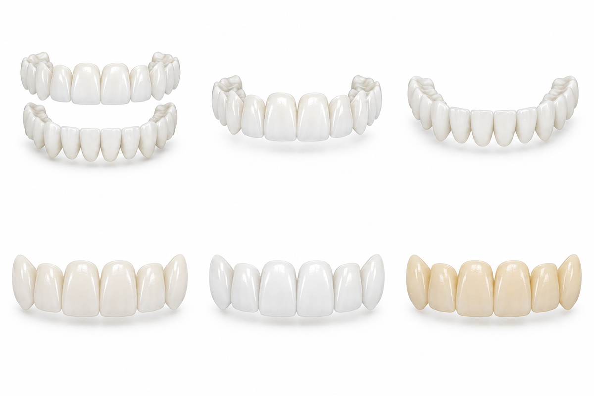 Coverage and color options - design illustrations, not product photographs